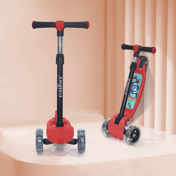 EVELANCE Lil Roamer Scooter Foldable Kick Skating Cycle| Skate Scooter 50Kg Capacity Kids Scooter