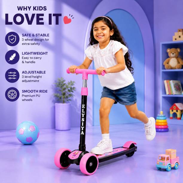 STOVEXIA Kids 3-Wheel Foldable Scooter Kids Scooter