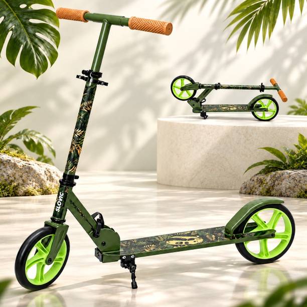SLOVIC Kick Scooter for Kids | 6+ Years with Adjustable Handle Height [100 KG Capacity] Kids Scooter