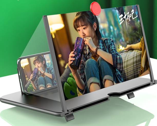 JANGI Full HD Screen Expander &amp; Screen Magnifier 3D Phone Holder3249 Smartphone mobile Video Glasses