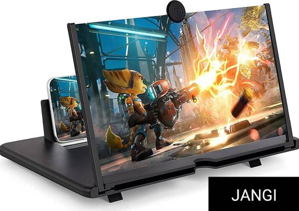 JANGI 3D HD F4187 Phone Screen Expanders & Screen Magnifier Holder for Smartphones Video Glasses