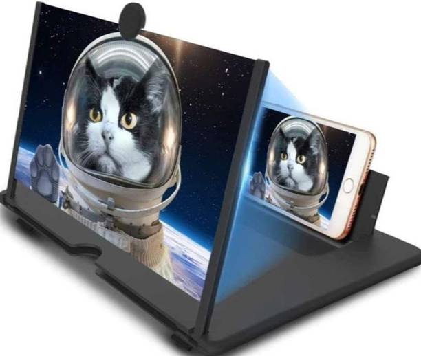 Gribbtor 12 inch most selling 3 times 3D magnifier fresnel mirror HD Screen Expander Phone