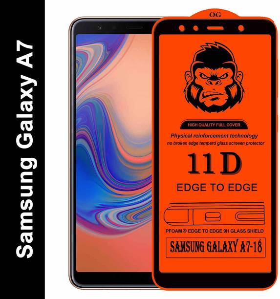 GORILLA FIVE Edge To Edge Tempered Glass for Samsung Galaxy A7 2018 Edition