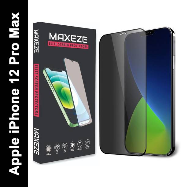 MAXEZE Tempered Glass Guard for Apple iPhone 12 Pro Max