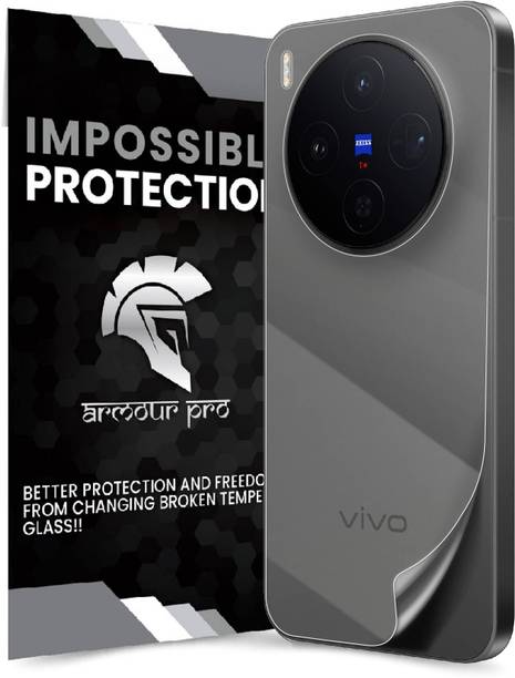 ArmourPro Back Screen Guard for Vivo X300 5G, Vivo X300, X300 5G, Unbreakable Nano Fiber Membrane with Easy Installation