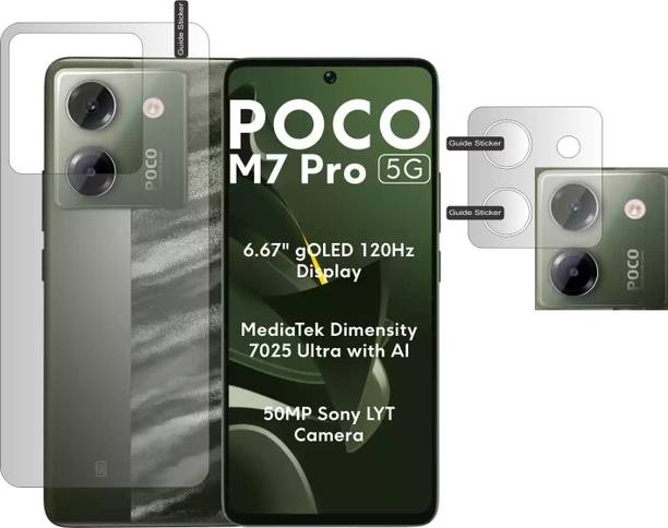 SHIVAAY Back Screen Guard for POCO M7 PRO, M7 PRO