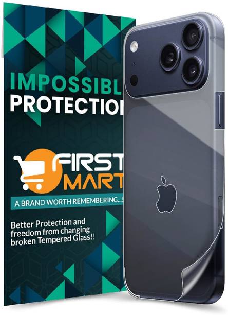 FIRST MART Back Screen Guard for iPhone 17 Pro Max, Apple 17 Pro Max