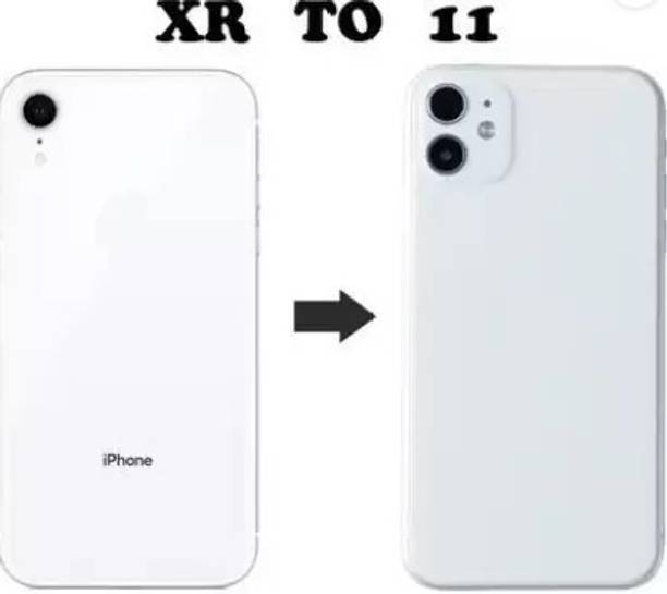Jagsun Iphone XR to Iphone 11 Converter Skin White Mobile Skin