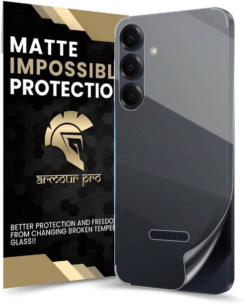 ArmourPro Back Screen Guard for Samsung Galaxy S25 5G, Samsung S25 5G, Samsung S25, 4 Layer Unbreakable Membrane with Easy Installation