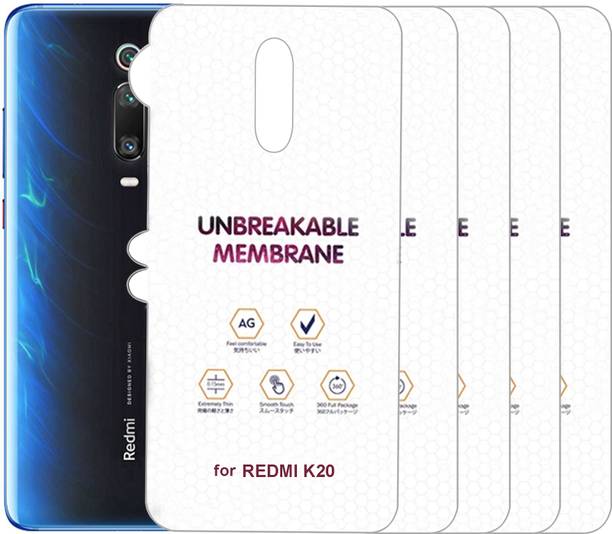 Resolute Back Screen Guard for REDMI NOTE 11SE MATTE BACK MEMBRANE HYDROGEL FILM (PACK OF 5)