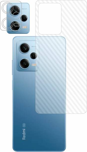 Vatsin Back Screen Guard for Redmi Note 12 5G, Redmi Note 12 5G [Back Carbon Fiber] [Rear Camera Lens Guard]