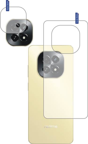 DESIBUZZ Back Tempered Glass for realme C63 5G, (Flexible), realme C63 5G camera lens