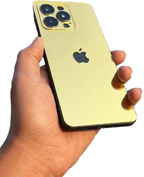 Altazz Back Tempered Glass for Realme c53, Realme c51, convertted to iphone 14 pro