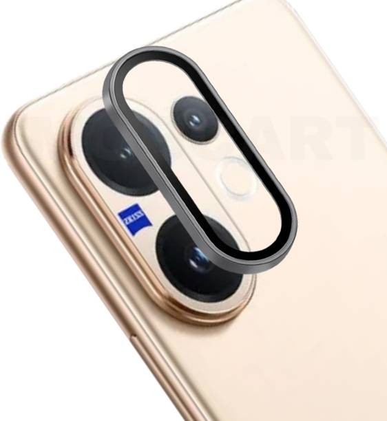 MOBCART Camera Lens Protector for Vivo V60 5G – 9H Tempered, HD Clarity, Scratch-Resistant, Camera Guard (Black)