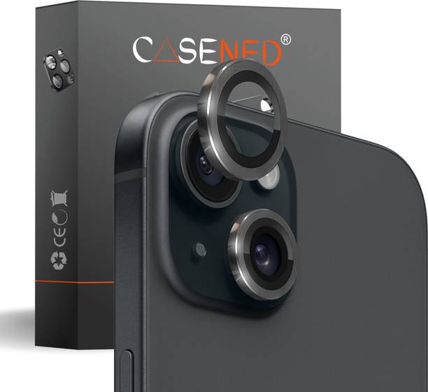CASENED Camera Lens Protector for Apple iPhone 15 / Apple iPhone 15 Plus