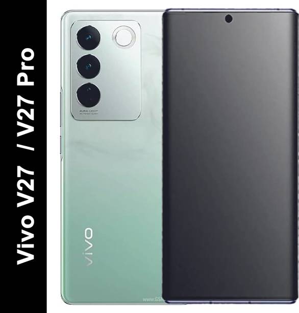 CallSmith Screen Guard for Vivo V27 / V27 Pro Matte Finish Unbreakable Membrane Screen Guard ( Not Tempered Glass )