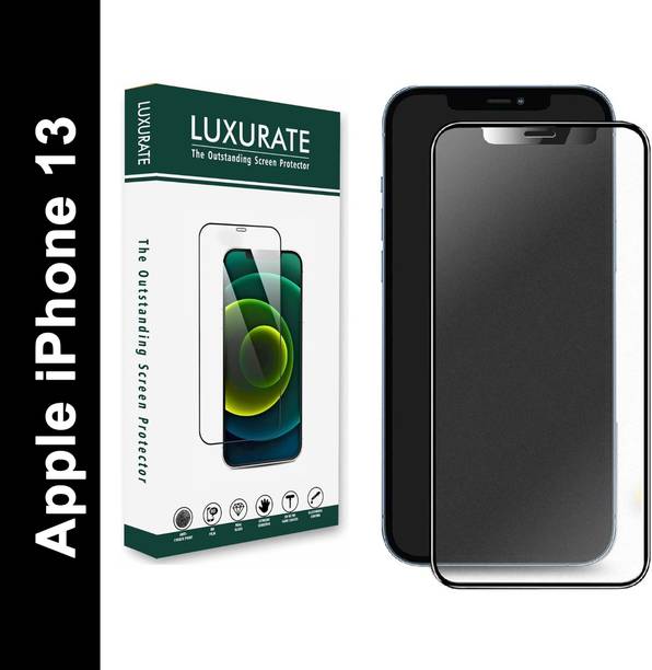 LUXURATE Tempered Glass Guard for Apple iPhone 13