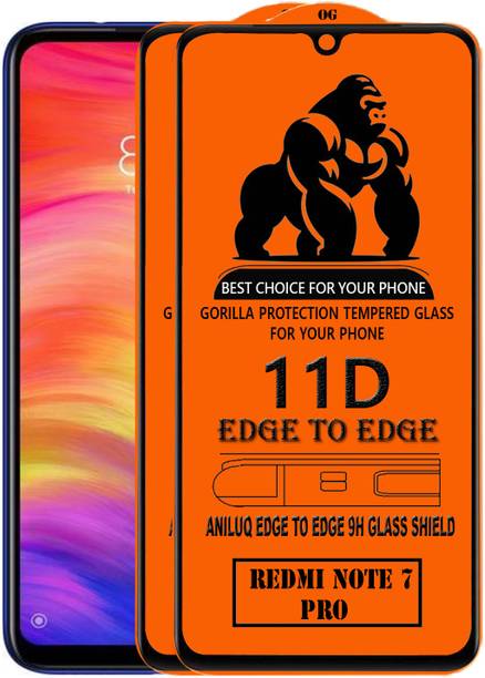 ANILUQ Edge To Edge Screen Guard for Xiaomi Redmi Note 7 Pro