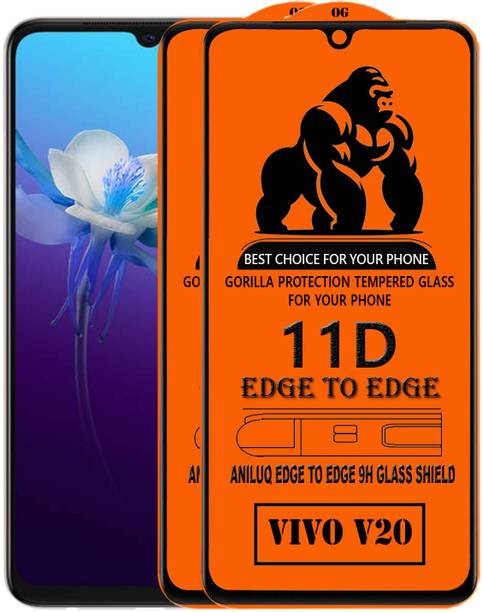 ANILUQ Edge To Edge Screen Guard for VIVO V20