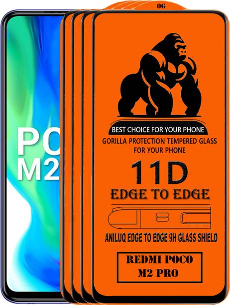 ANILUQ Edge To Edge Screen Guard for REDMI POCO M2 PRO
