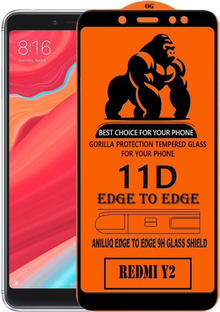 ANILUQ Edge To Edge Screen Guard for Mi Redmi Y2