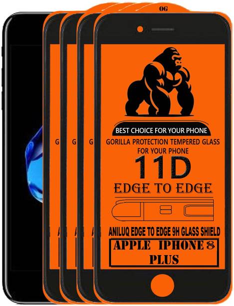 ANILUQ Edge To Edge Screen Guard for Apple iPhone 8
