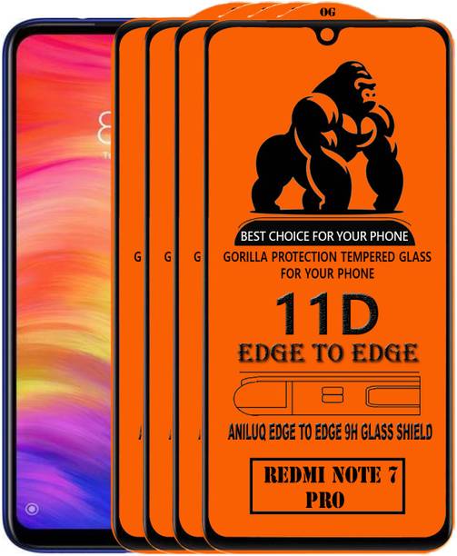 ANILUQ Edge To Edge Screen Guard for Xiaomi Redmi Note 7 Pro