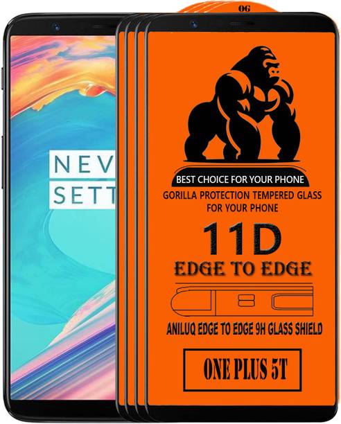 ANILUQ Edge To Edge Screen Guard for OnePlus 5T
