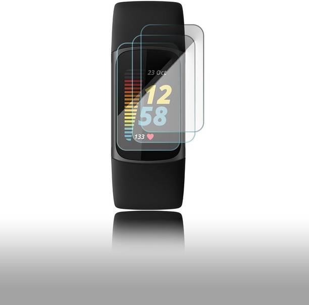 Enlinea Edge To Edge Screen Guard for FitBit Charge 5