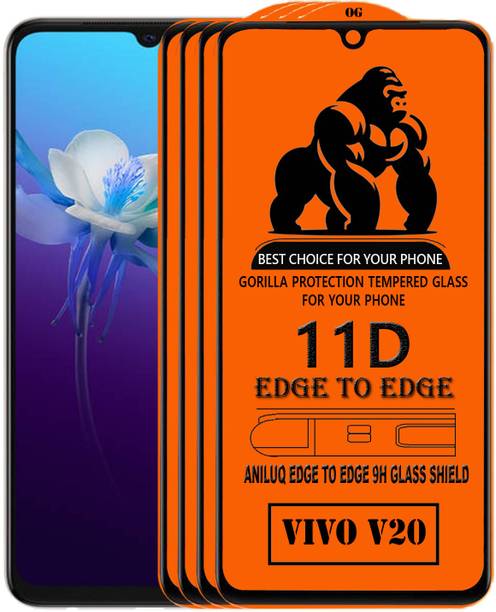 ANILUQ Edge To Edge Screen Guard for VIVO V20