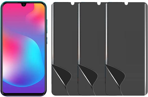 Blate Edge To Edge Screen Guard for COOLPAD COOL 9 Unbreakable Hydrogel Privacy Membrane TPU Front Anti Spy Privacy Screen Guard Membrane ( Not Tempered Glass) PACK OF 3