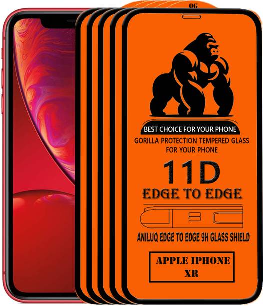 ANILUQ Edge To Edge Screen Guard for Apple iPhone XR