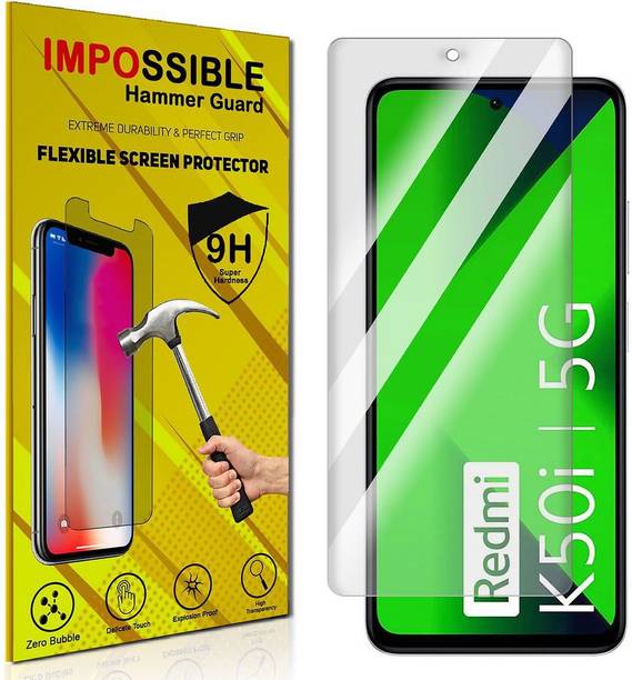 Enlinea Edge To Edge Screen Guard for Xiaomi Redmi K50i Front (Glossy)