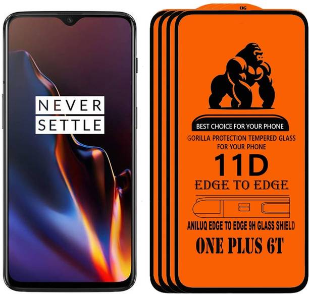 ANILUQ Edge To Edge Screen Guard for OnePlus 6T
