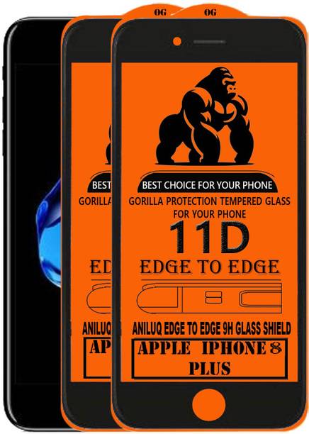 ANILUQ Edge To Edge Screen Guard for Apple iPhone 8