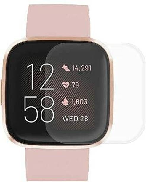 RapTag Edge To Edge Screen Guard for Zee fitbit Charge 4 [Bubble Proof TPU]