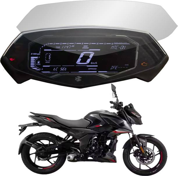 Zealsy Edge To Edge Screen Guard for Bajaj Pulsar N150 N160 N250