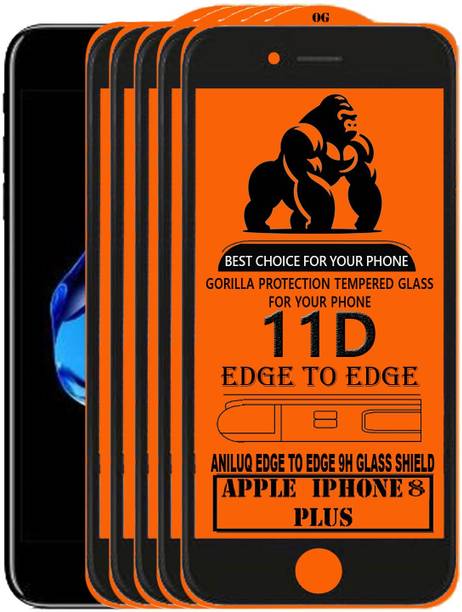 ANILUQ Edge To Edge Screen Guard for Apple iPhone 8