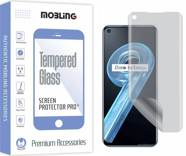 Mobling Edge To Edge Screen Guard for Realme 9i RMX3491 (Anti Glare Matte Hydrogel Film)