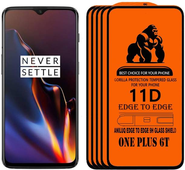 ANILUQ Edge To Edge Screen Guard for OnePlus 6T