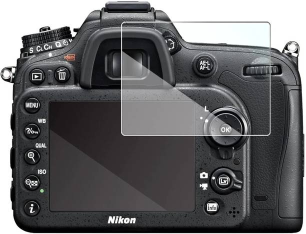 Wishguard Edge To Edge Screen Guard for Nikon Coolpix B500 16 MP Point & Shoot Camera with 9H Quality and Nano Glass Protector [Pack 1],Clear