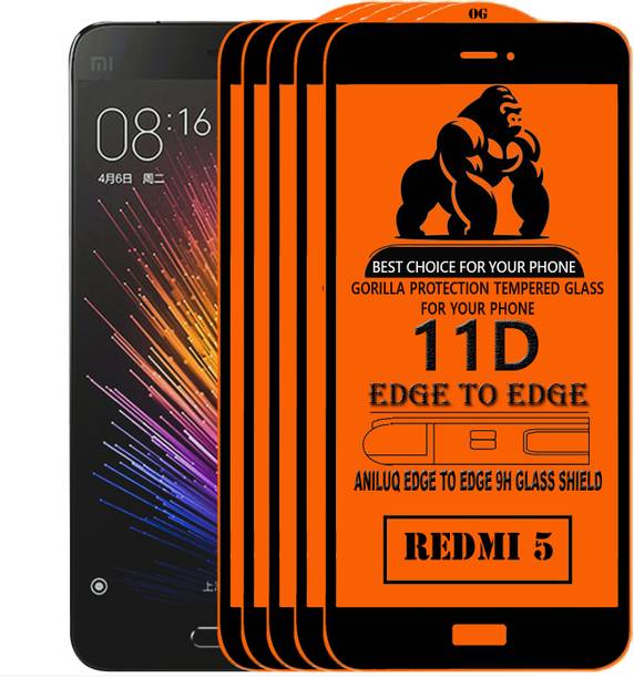 ANILUQ Edge To Edge Screen Guard for Mi 5