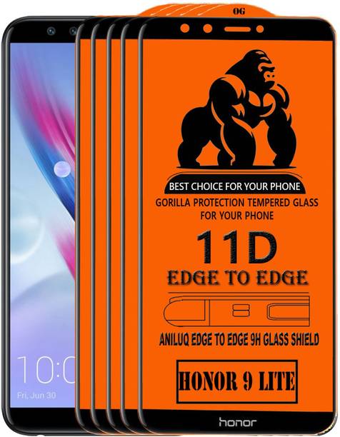 ANILUQ Edge To Edge Screen Guard for Honor 9 Lite