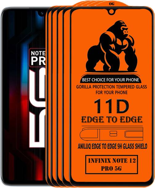 ANILUQ Edge To Edge Screen Guard for INFINIX NOTE 12 PRO 5G