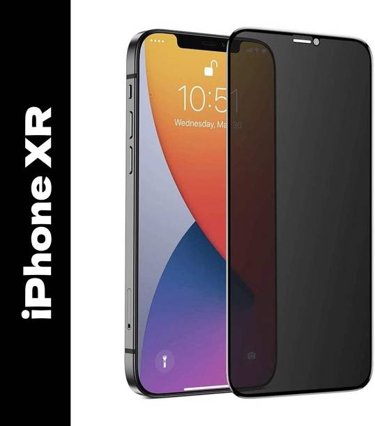 MobiXO Edge To Edge Screen Guard for Apple iPhone XR, Privacy Tempered Glass, 1 PC