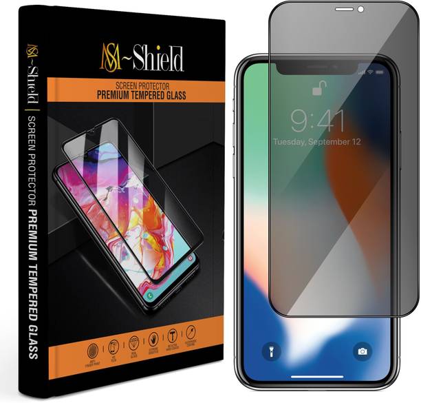 MS-Shield Edge To Edge Screen Guard for Apple iPhone X