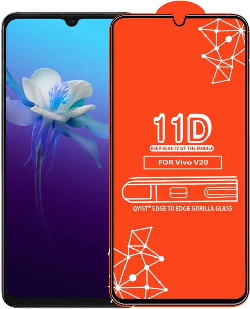 Qyist Edge To Edge Screen Guard for Vivo V20