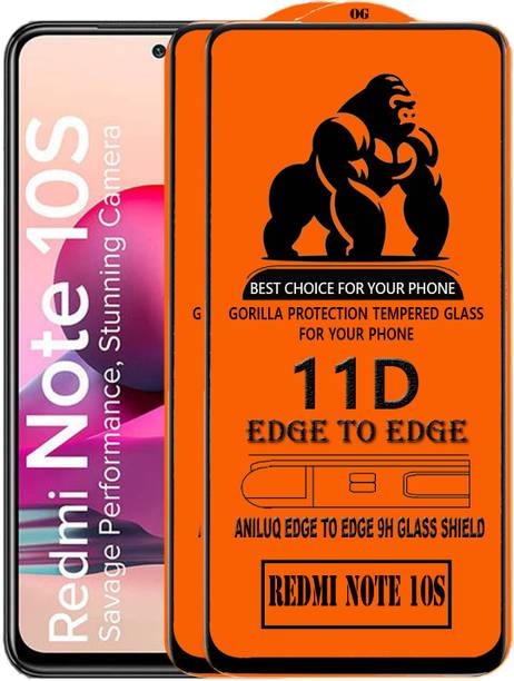 ANILUQ Edge To Edge Screen Guard for Xiaomi Redmi Note 10S