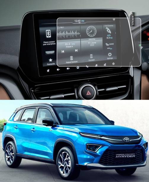 RICHTECH Edge To Edge Screen Guard for Toyota Urban Cru...