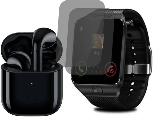 Gangtok Hub Edge To Edge Tempered Glass for Fiber Dz09 Smartwatch [Fiber Screen Guard Only] _0.001